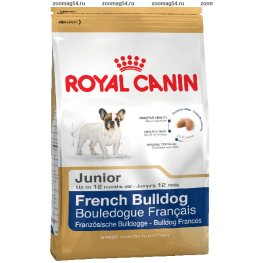 Royal Canin FRENCH BULLDOG JUNIOR (ФРАНЦУЗСКИЙ БУЛЬДОГ ЮНИОР) для щенков до 12 месяцев